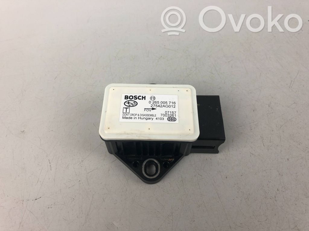Subaru Legacy ESP acceleration yaw rate sensor 