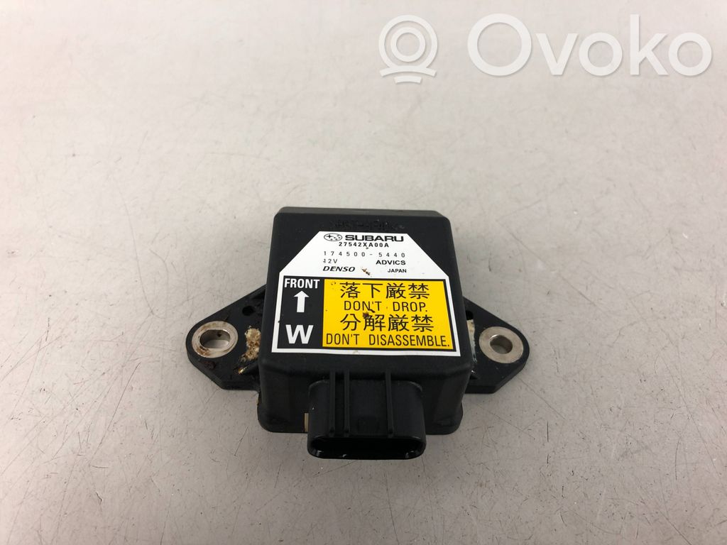 Subaru Tribeca ESP acceleration yaw rate sensor 