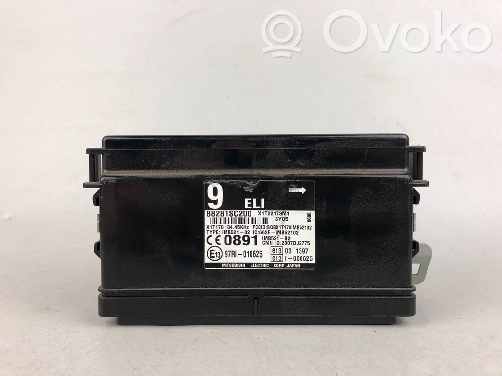 Subaru Forester SH Imobilaizera vadības bloks 