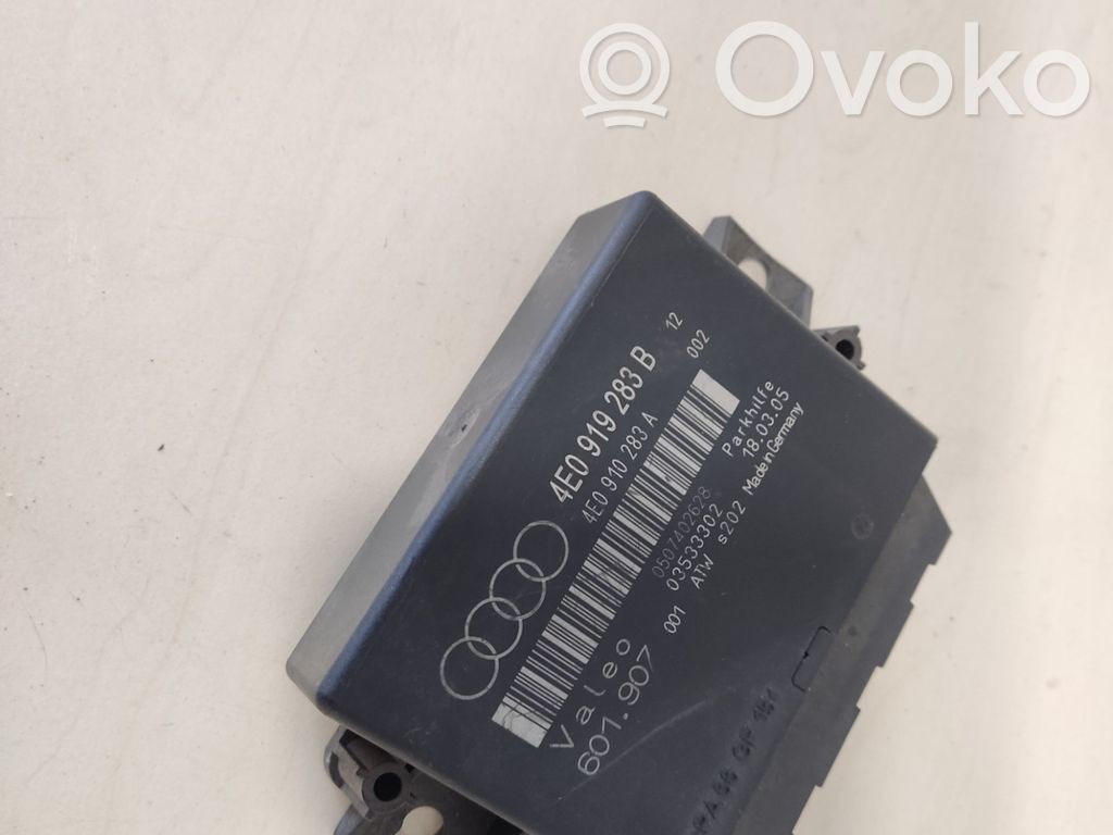 Audi A8 S8 D3 4E Parking PDC control unit/module 
