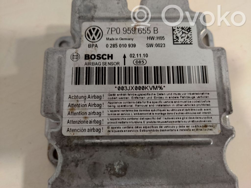 Porsche Cayenne (92A) Airbag control unit/module 