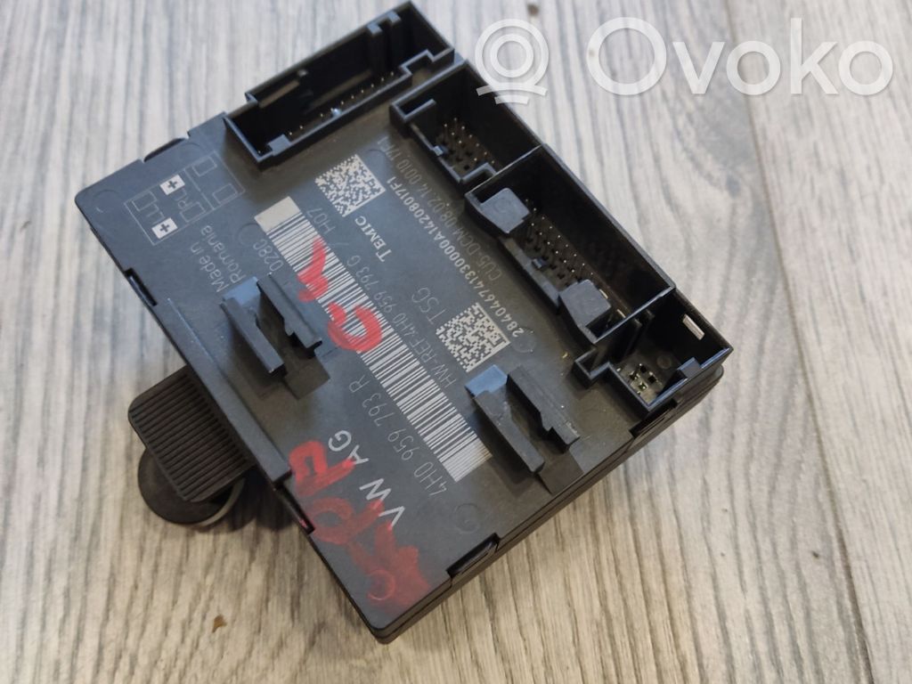 Audi A8 S8 D4 4H Door control unit/module 