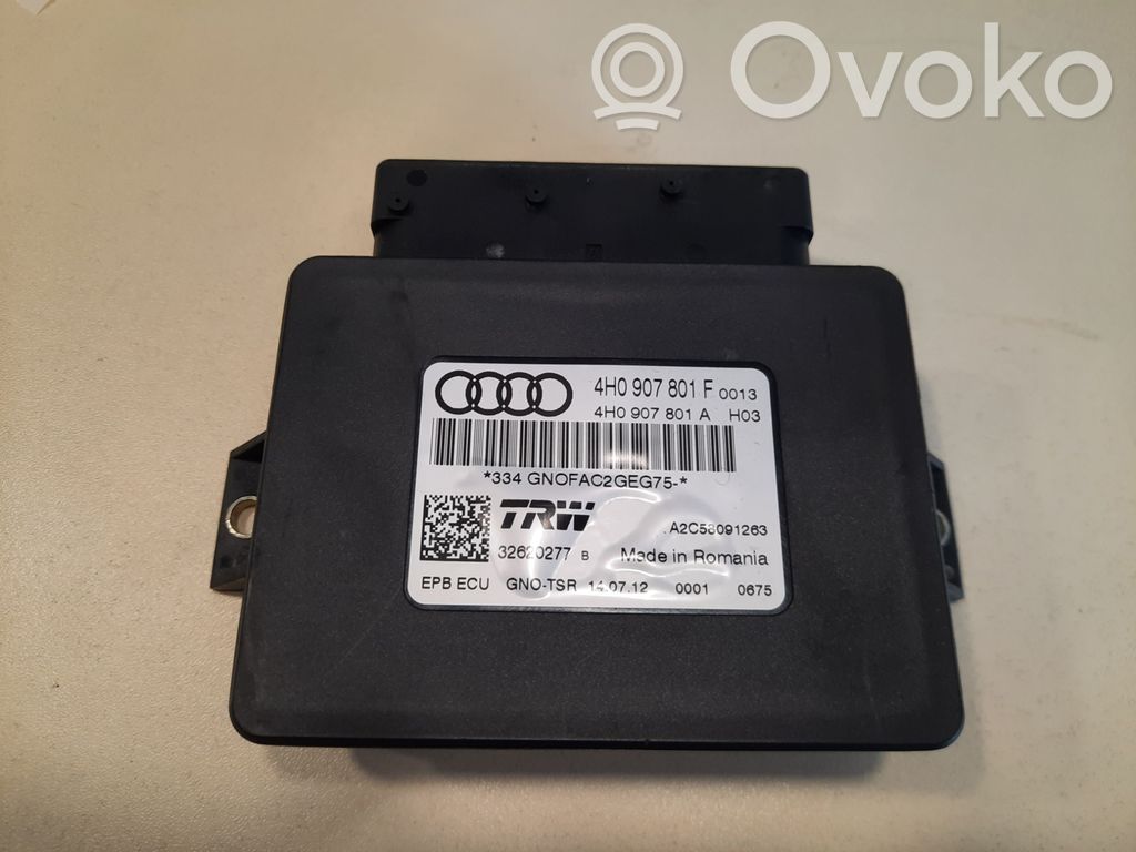 Audi A8 S8 D4 4H Hand brake control module 