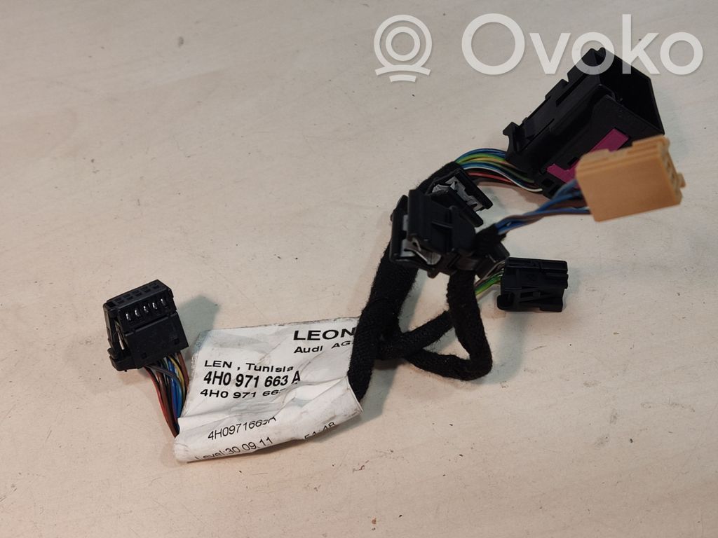 Audi A8 S8 D4 4H Front door wiring loom 
