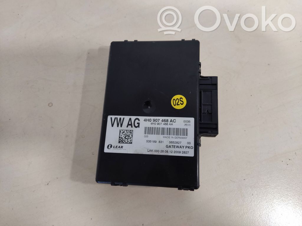 Audi A8 S8 D4 4H Gateway control module 