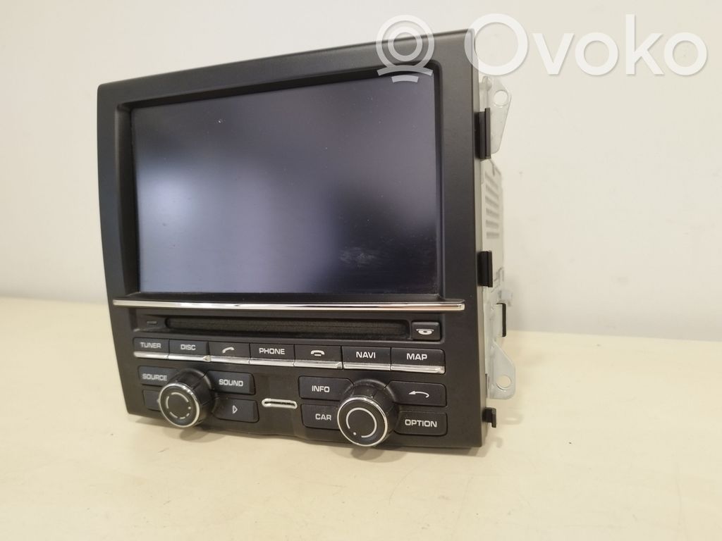 Porsche Cayenne (92A) Panel / Radioodtwarzacz CD/DVD/GPS 