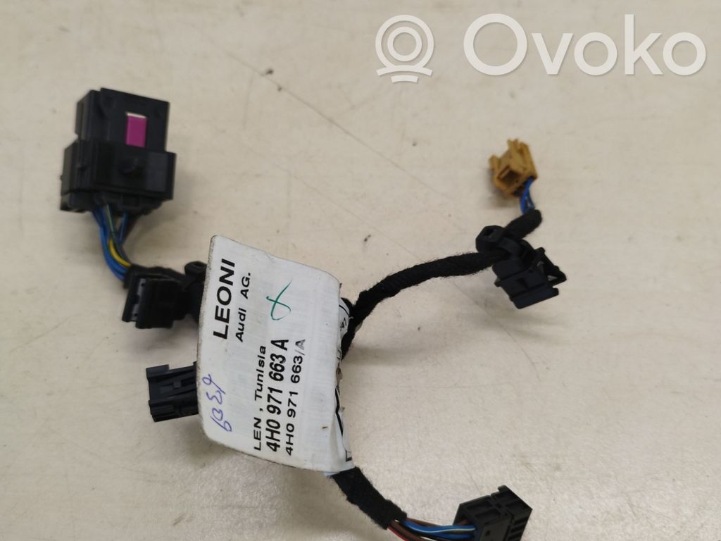 Audi A8 S8 D4 4H Front door wiring loom 