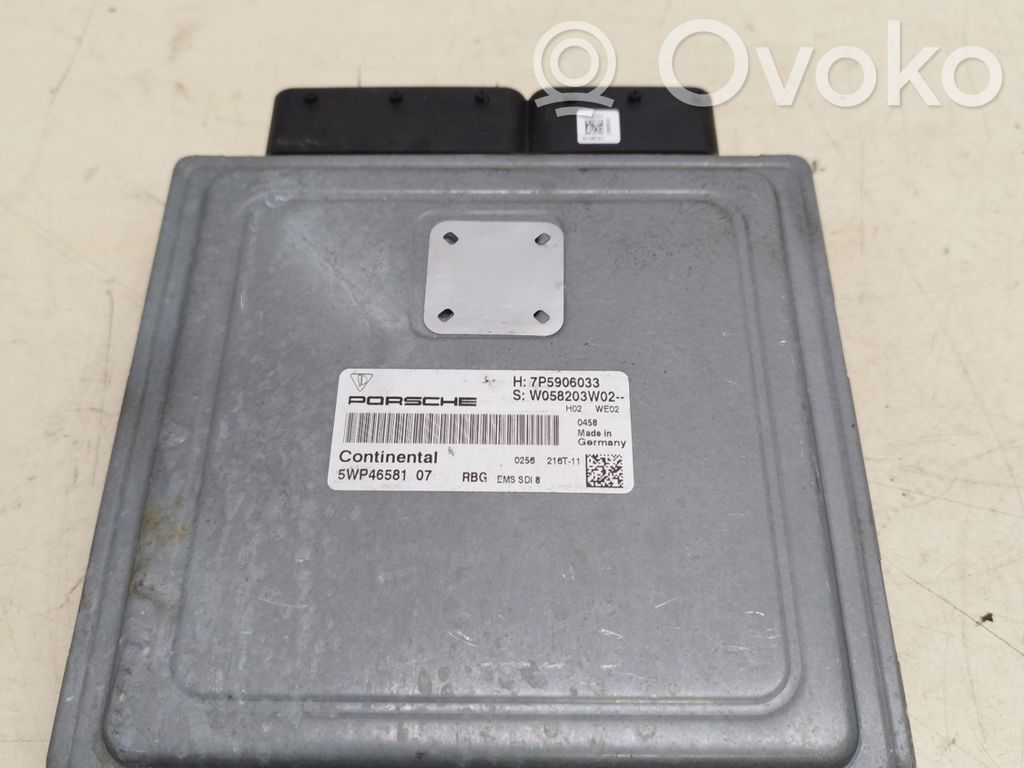 Porsche Cayenne (92A) Engine control unit/module 