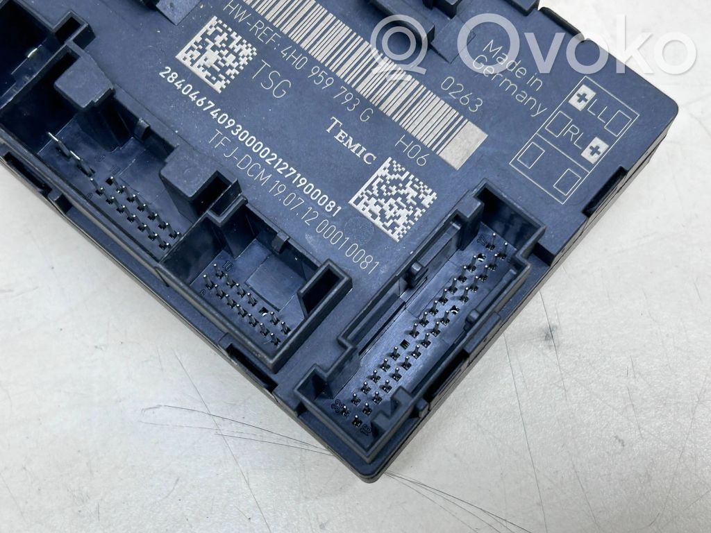 Door control unit/module   4H0959793R,4H0959793G