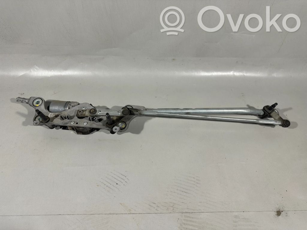 Porsche Cayenne (92A) Etupyyhkimen vivusto ja moottori 