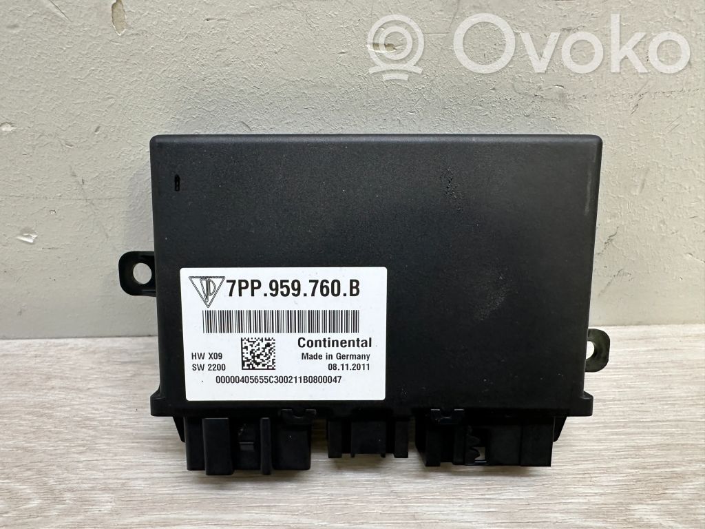 Porsche Cayenne (92A) Module de commande de siège 