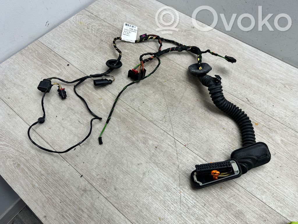 Porsche Cayenne (92A) Cableado de puerta trasera 