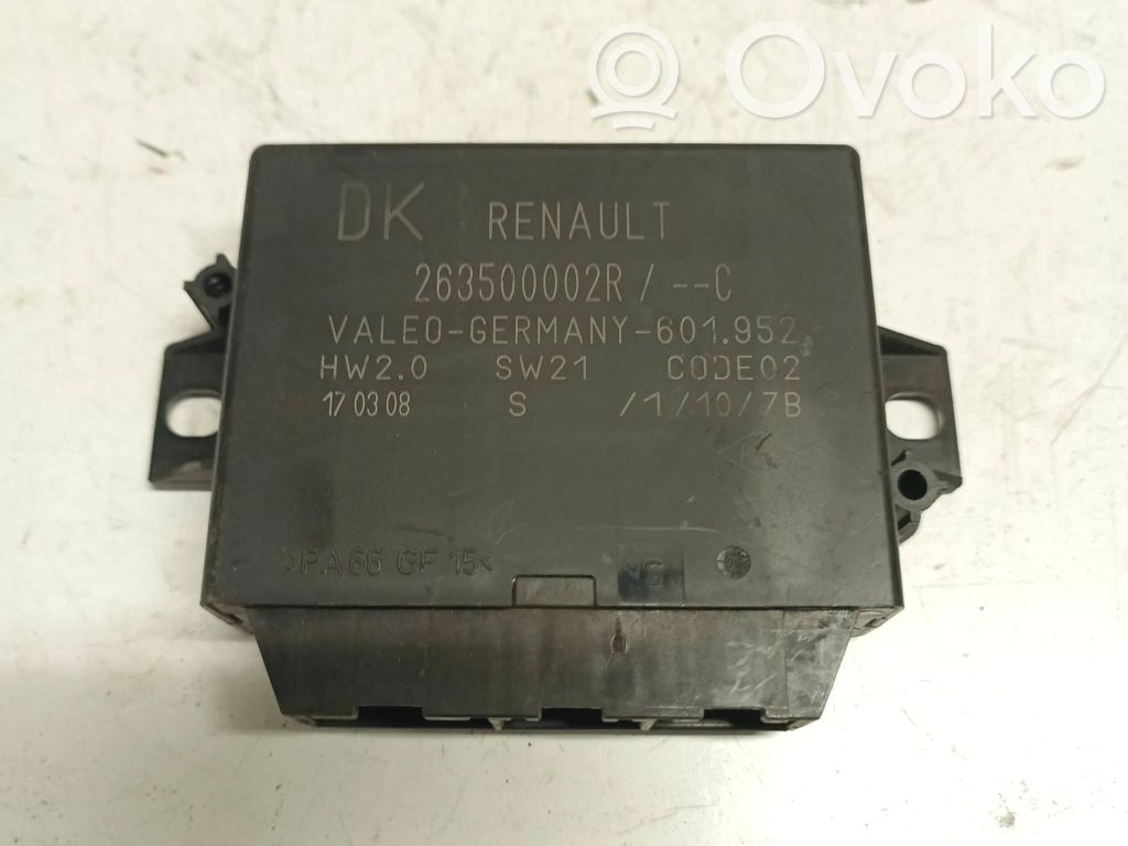 Renault Laguna III Parkavimo (PDC) daviklių valdymo blokas 