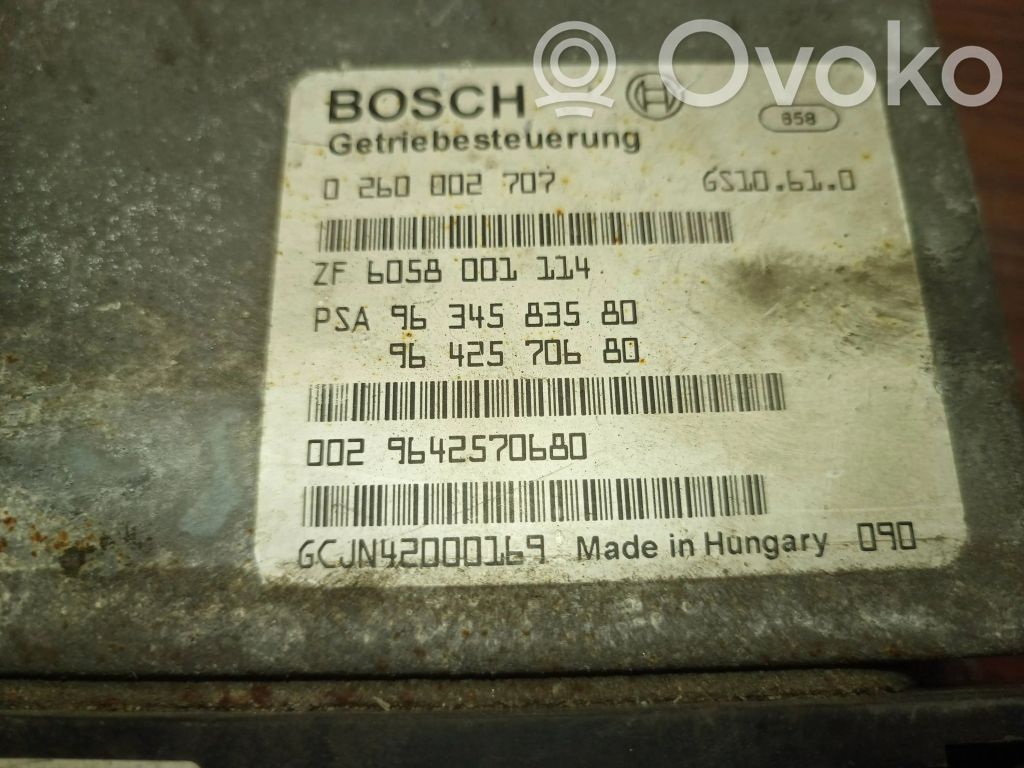 Peugeot 607 Gearbox control unit/module 