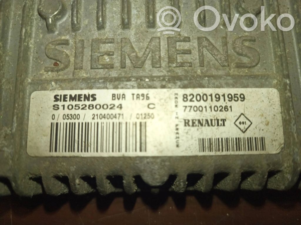 Renault Scenic I Module de contrôle de boîte de vitesses ECU 