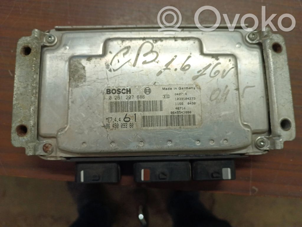 Citroen Berlingo Sterownik / Moduł ECU 