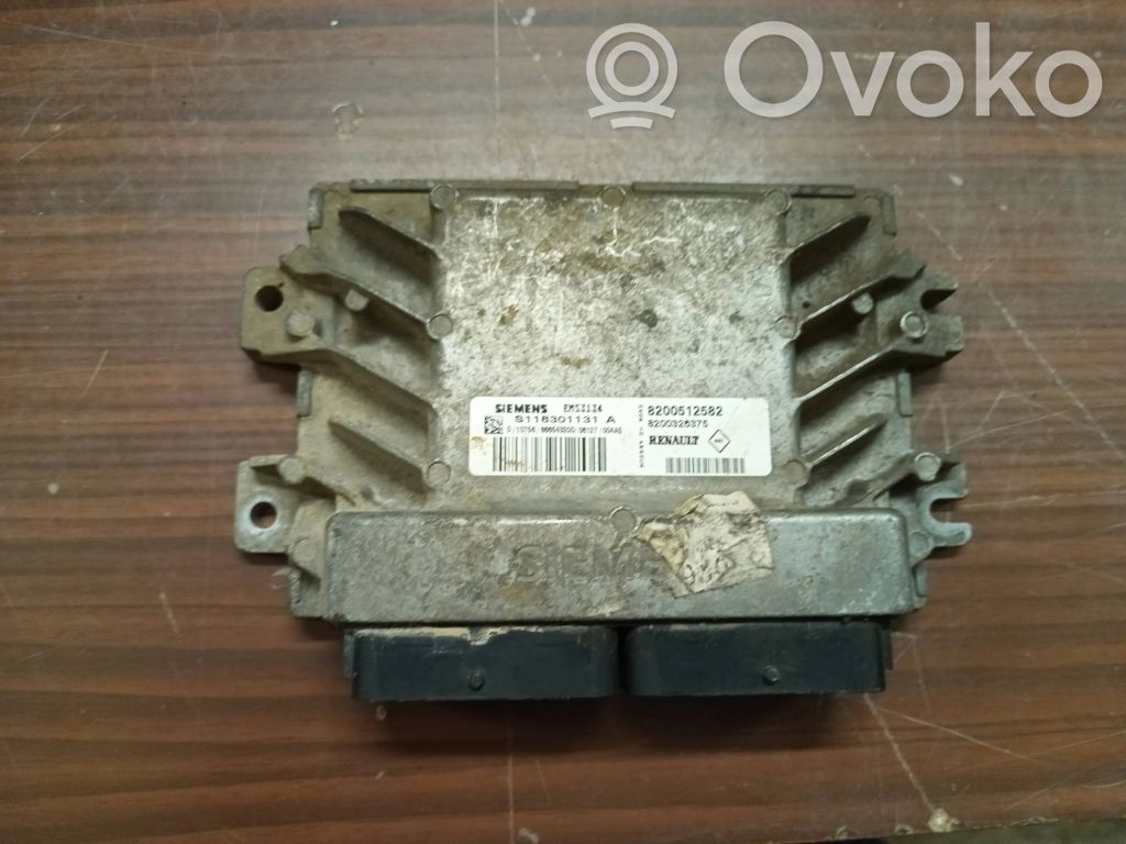 Engine control unit/module   8200512582,8200326375,S118301131A