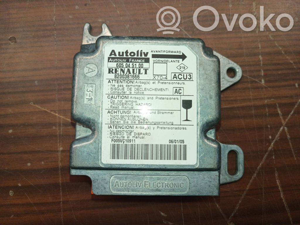 Renault Master II Airbag control unit/module 