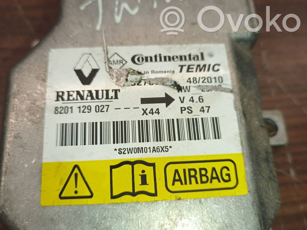 Renault Twingo II Sterownik / Moduł Airbag 