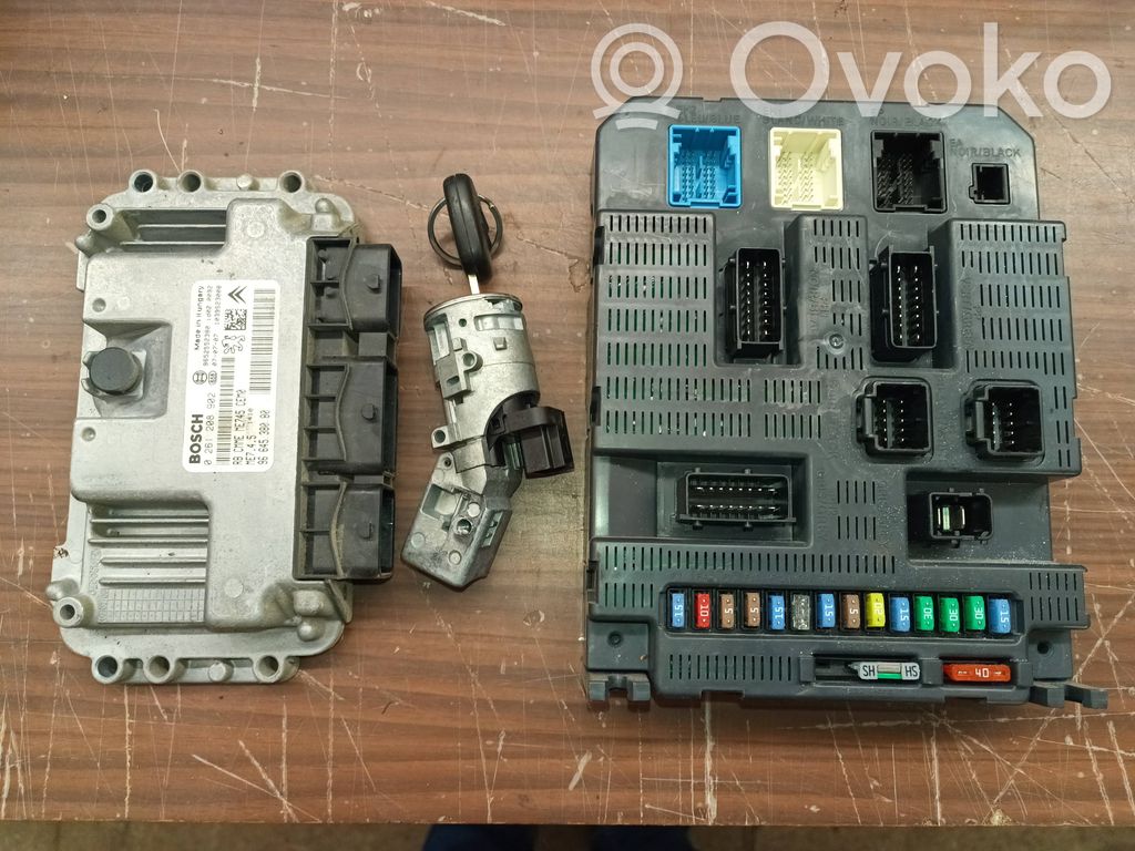Citroen C3 Engine ECU kit and lock set 