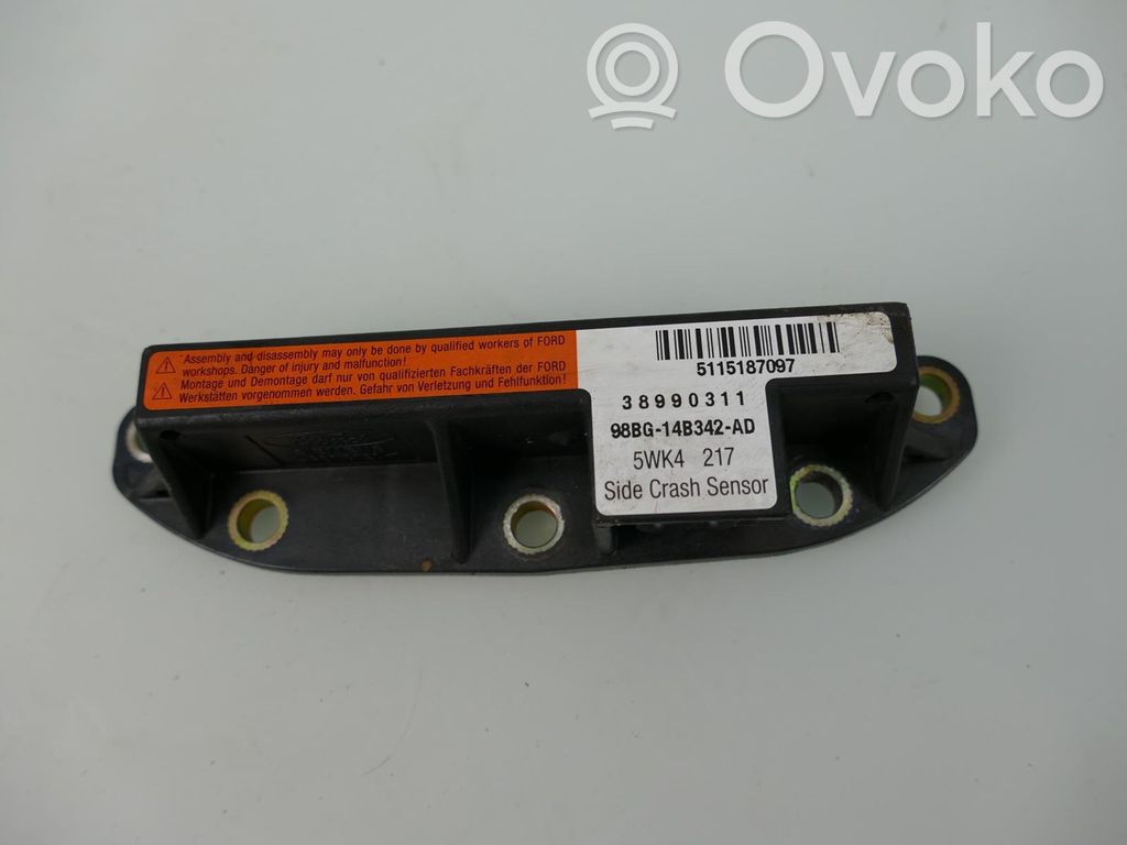 Ford Cougar Airbagsensor Crashsensor Drucksensor 