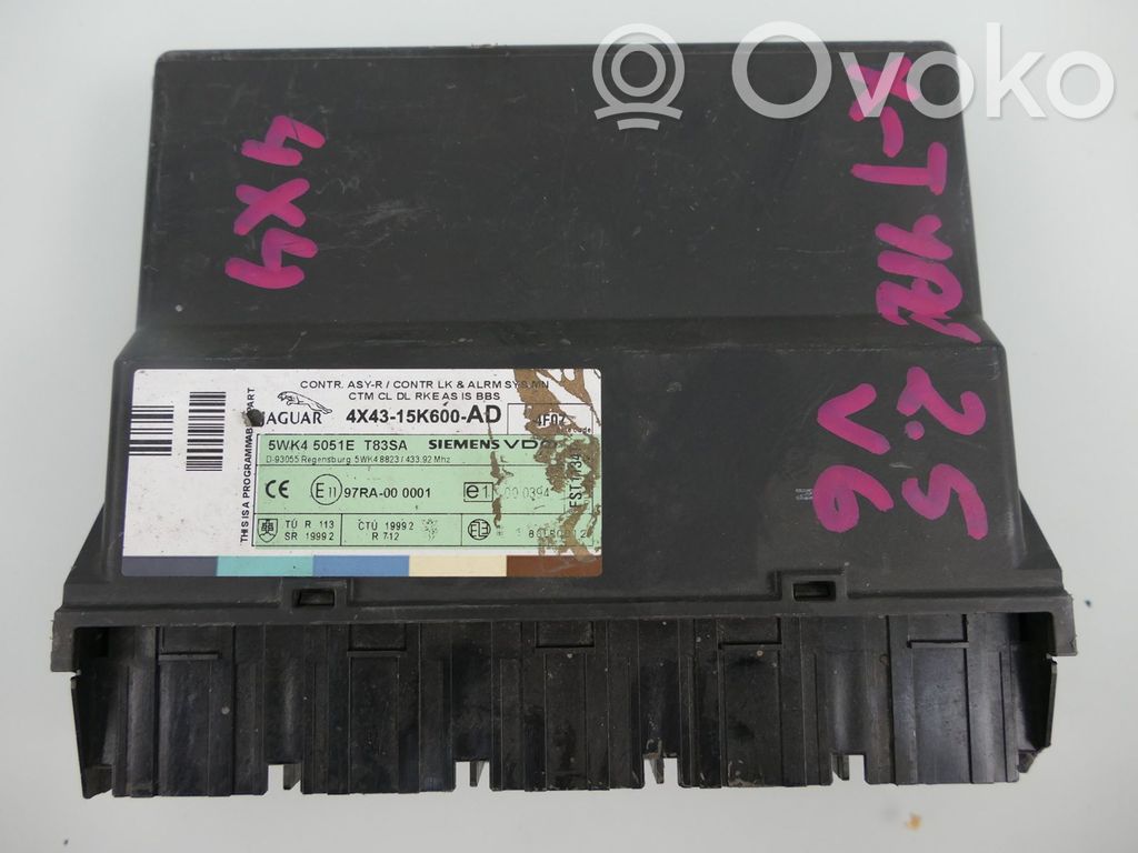 Jaguar X-Type Komforto modulis 