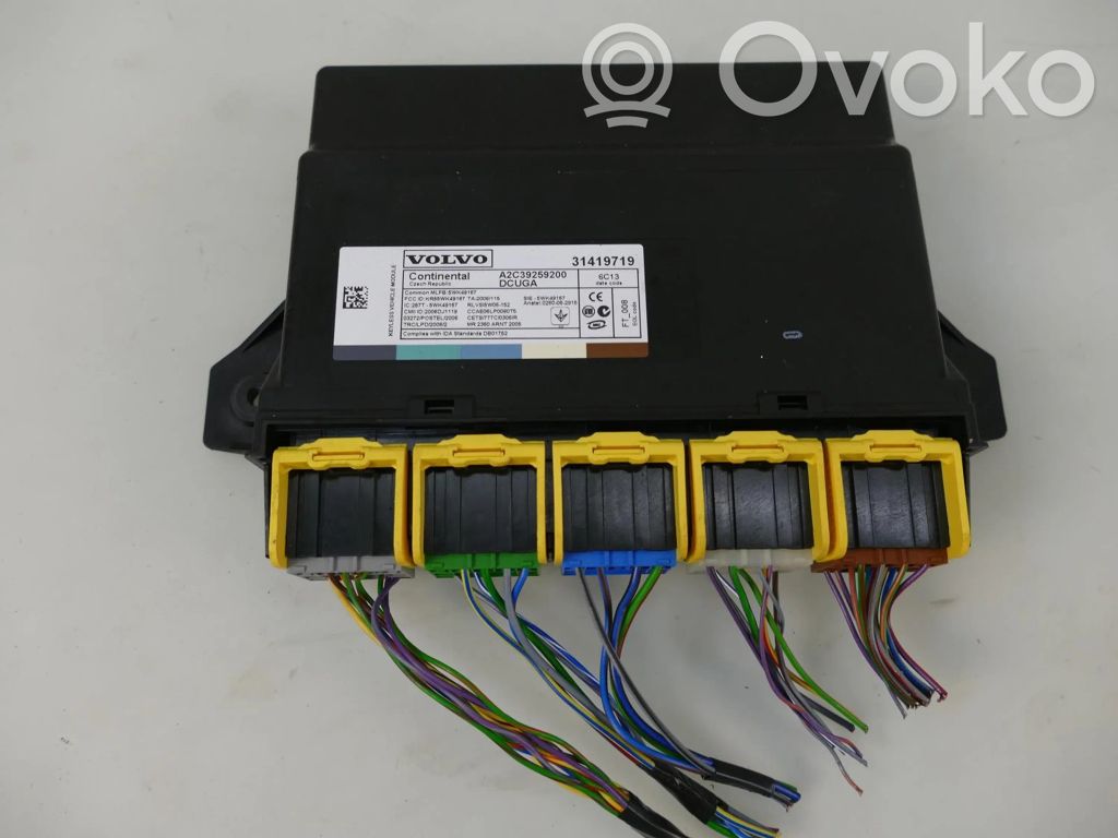 Keyless (KESSY) go control unit/module   31419719