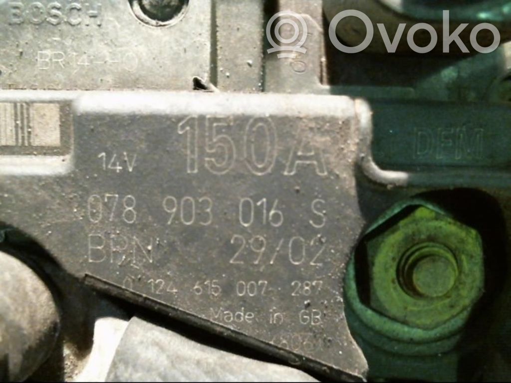 Audi A4 S4 B6 8E 8H Generatorius 