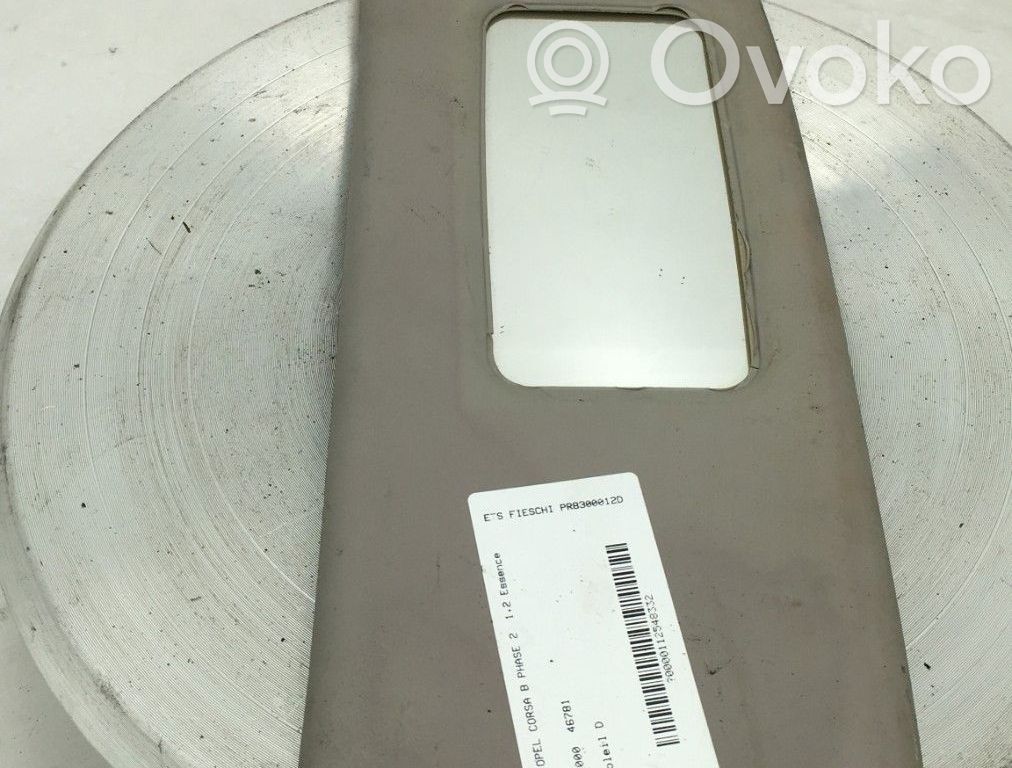 Opel Corsa B Sun visor 