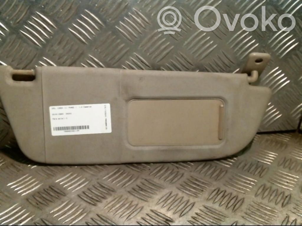 Opel Corsa C Sun visor 