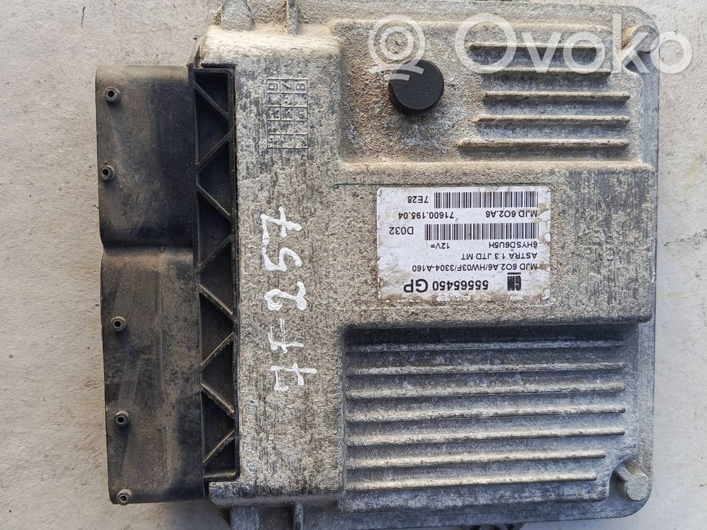 Opel Astra H Engine control unit/module 