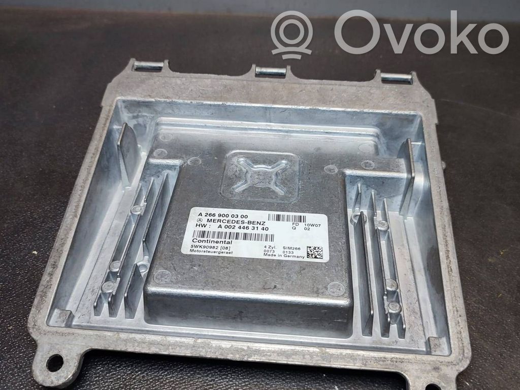 Mercedes-Benz A W169 Sterownik / Moduł ECU 