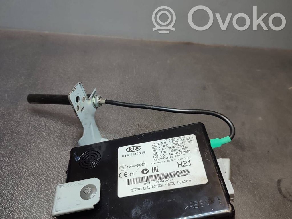 KIA Ceed Other control units/modules 
