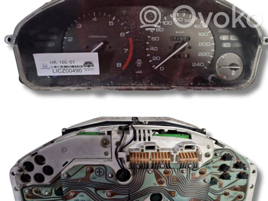 Honda Accord Speedometer (instrument cluster) 