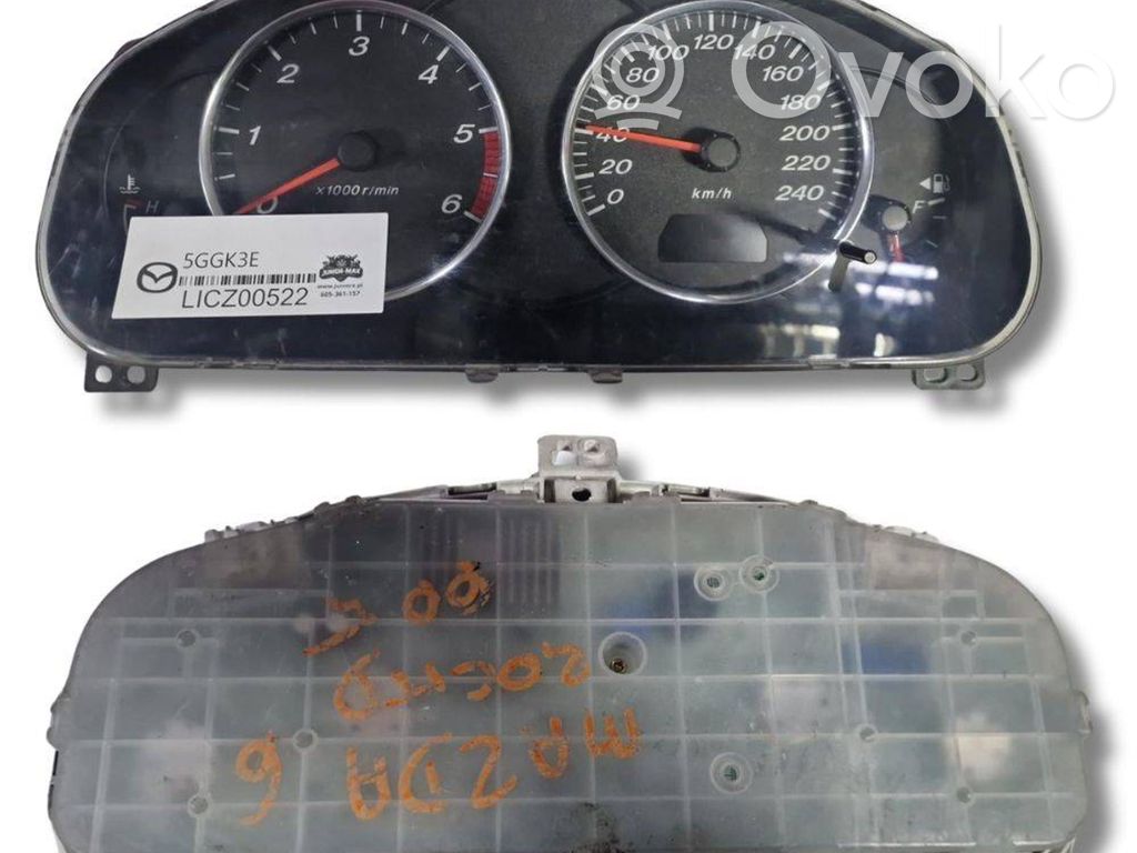 Mazda 6 Speedometer (instrument cluster) 