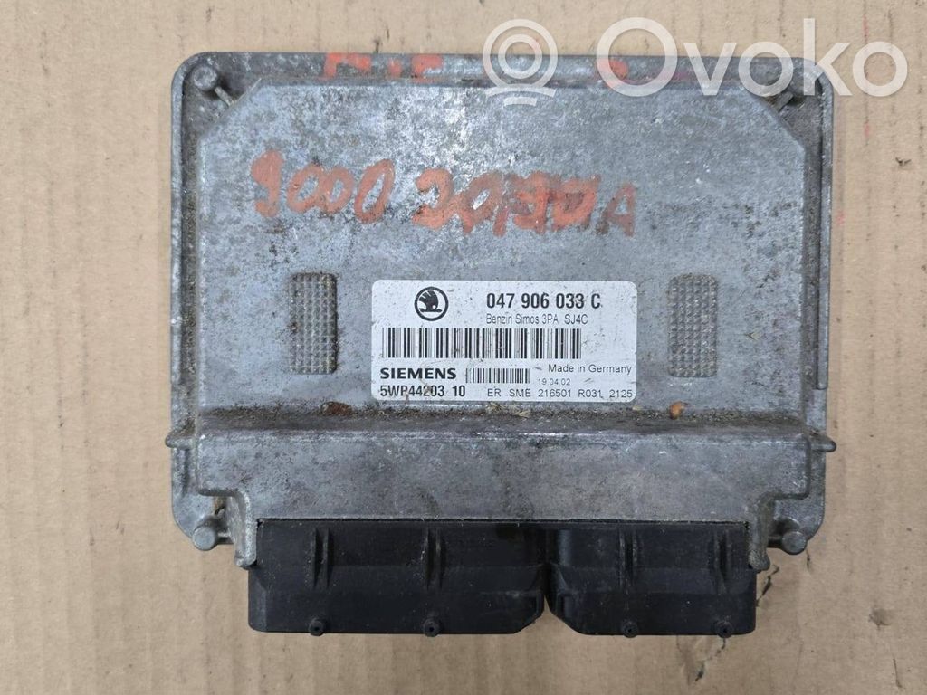 Skoda Fabia Mk1 (6Y) Engine control unit/module 
