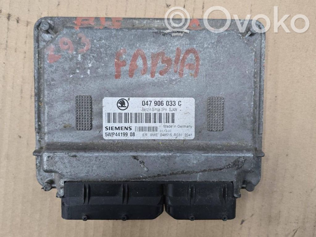 Skoda Fabia Mk1 (6Y) Engine control unit/module 