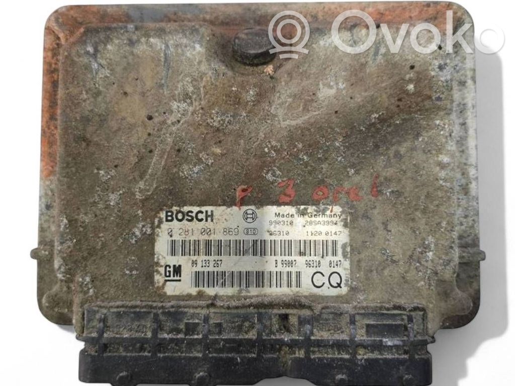 Opel Astra G Engine control unit/module 