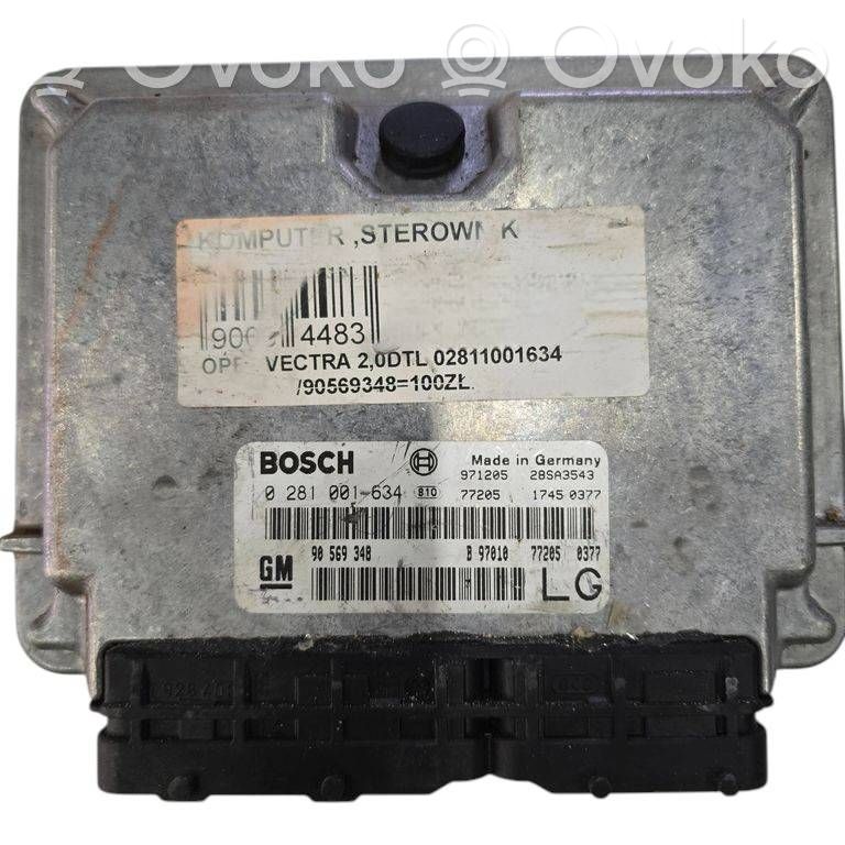 Opel Astra G Engine control unit/module 