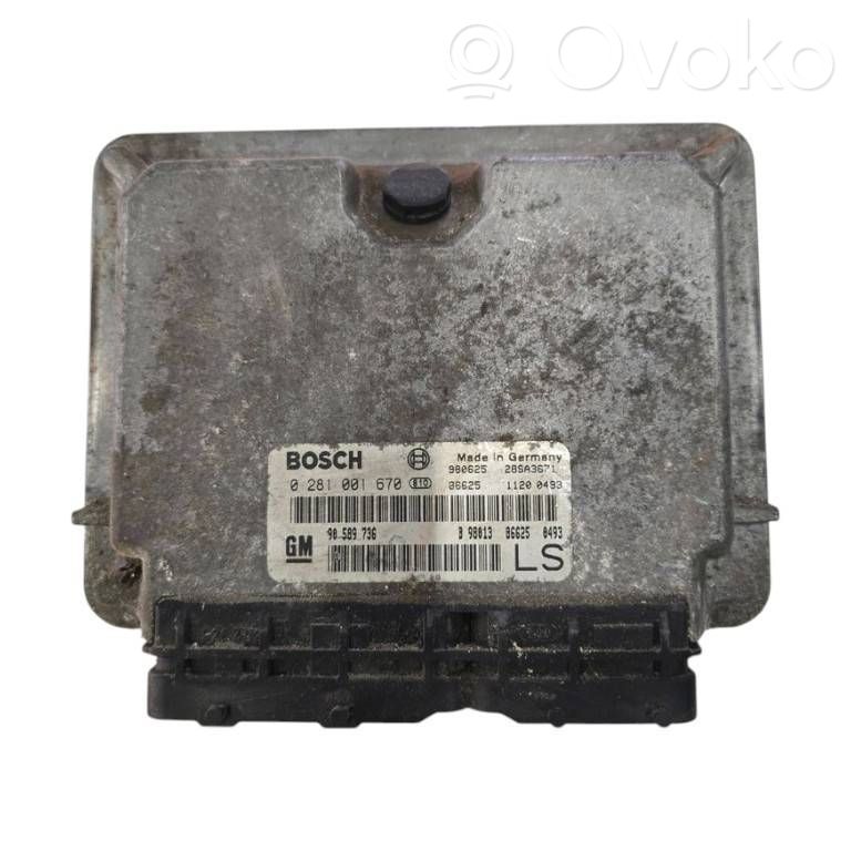 Opel Astra G Engine control unit/module 