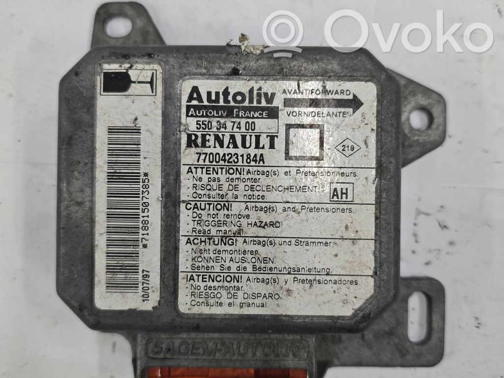 Renault Megane I Airbag control unit/module 