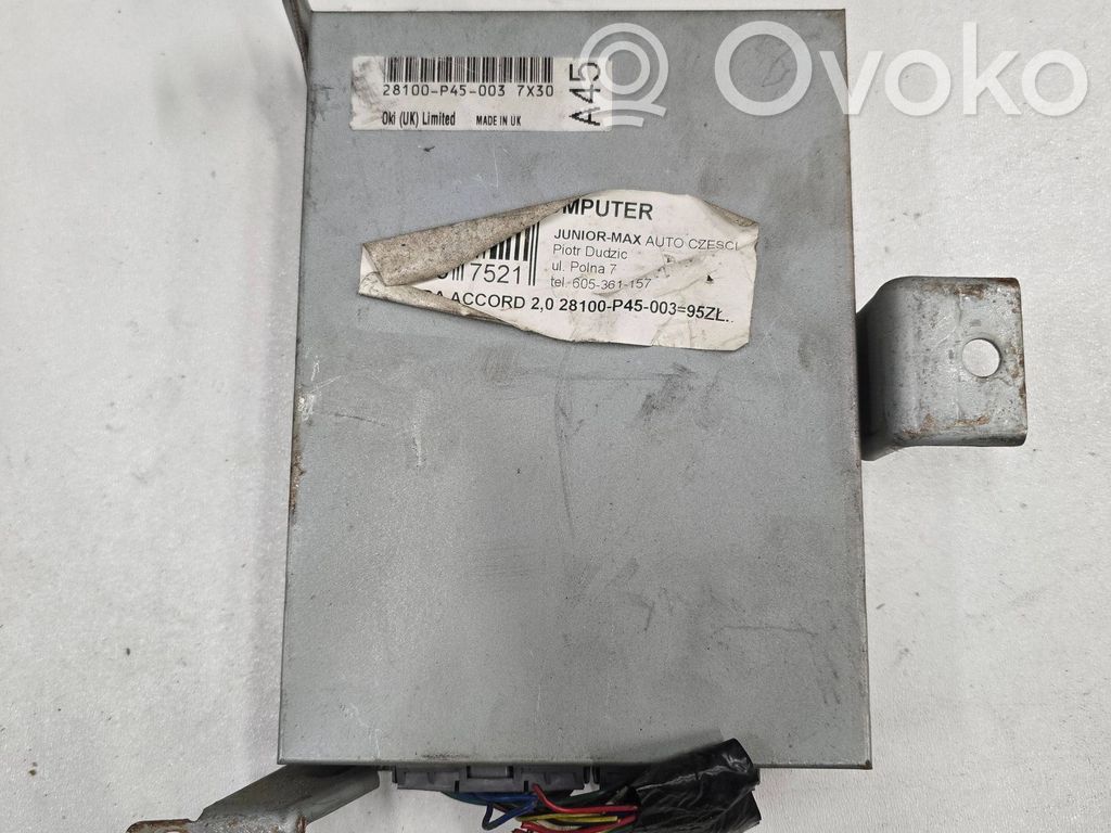 Gearbox control unit/module   28100P45003,7521,28100P45,28100P45003