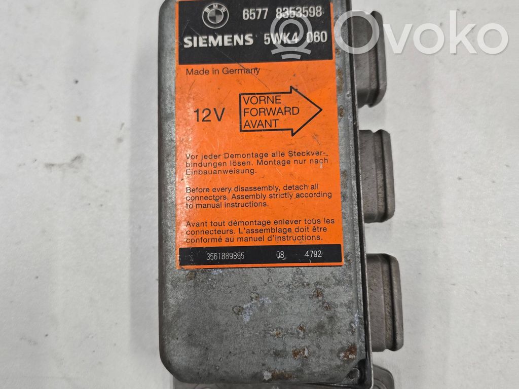 BMW 3 E36 Airbag control unit/module 