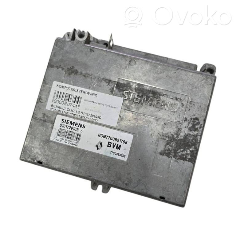 Renault Clio II Engine control unit/module 