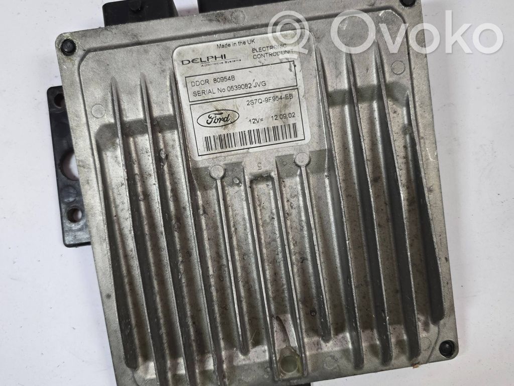 Engine control unit/module ECU   2S7Q9F954EB,0539082,80954B