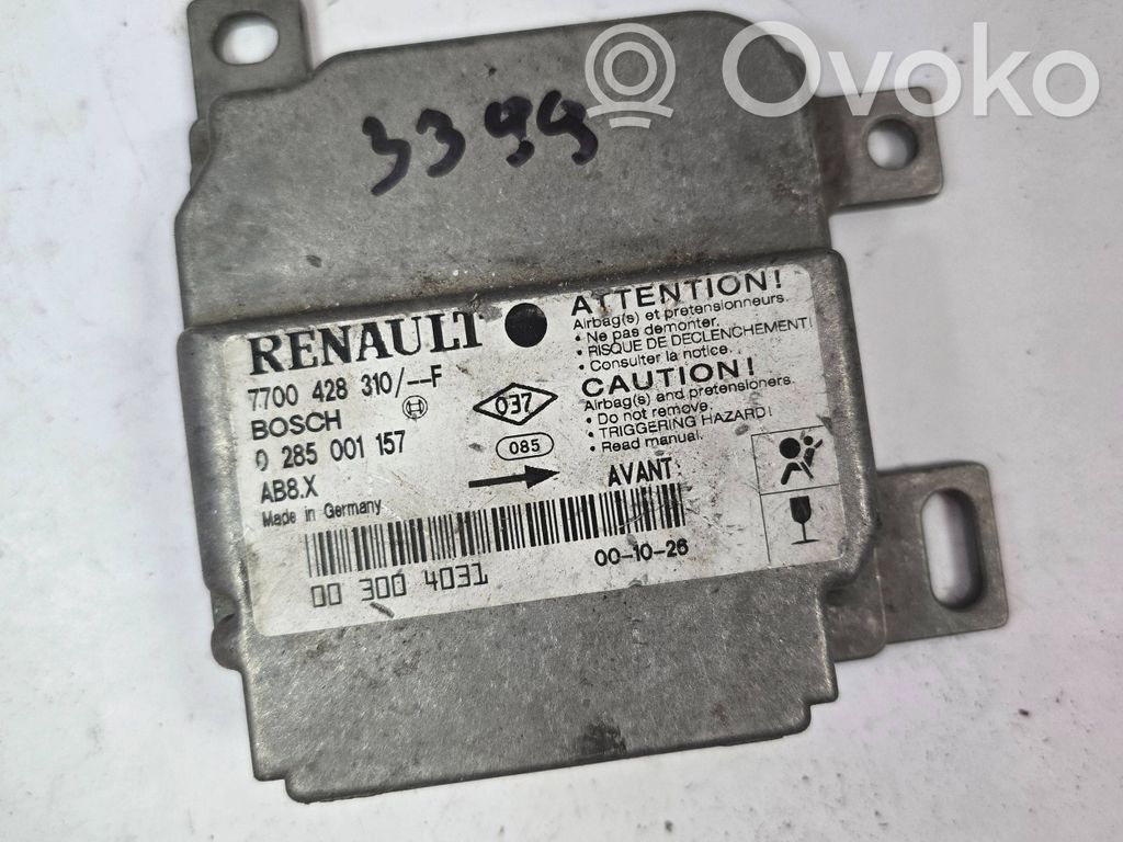 Renault Clio II Airbag control unit/module 