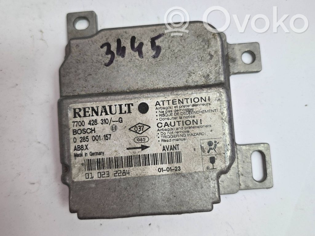 Renault Thalia I Airbag control unit/module 