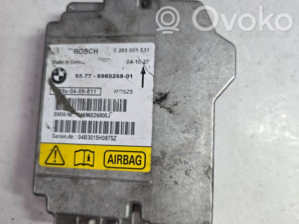 BMW 3 E90 E91 Unidad de control/módulo del Airbag 