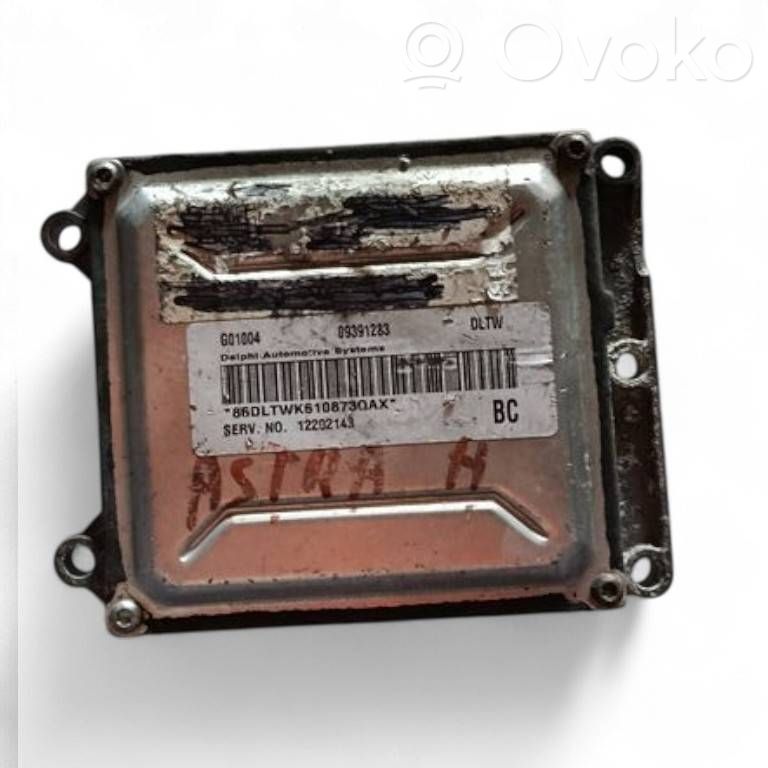 Opel Vectra C Engine control unit/module 