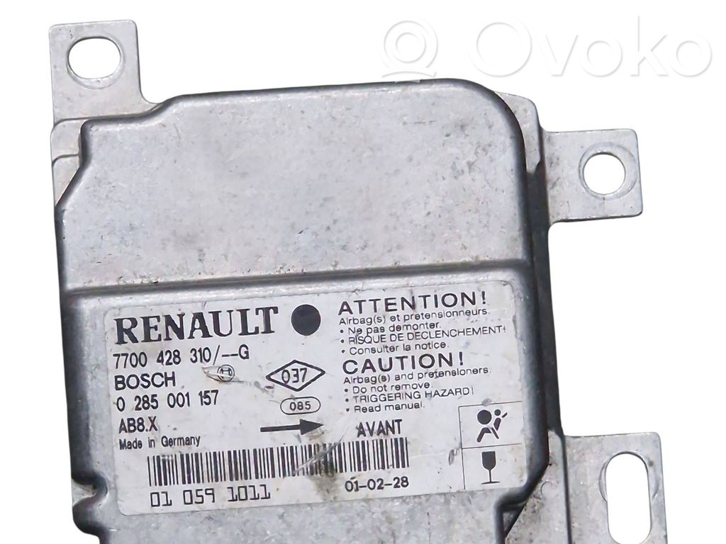 Renault Clio III Airbag control unit/module 